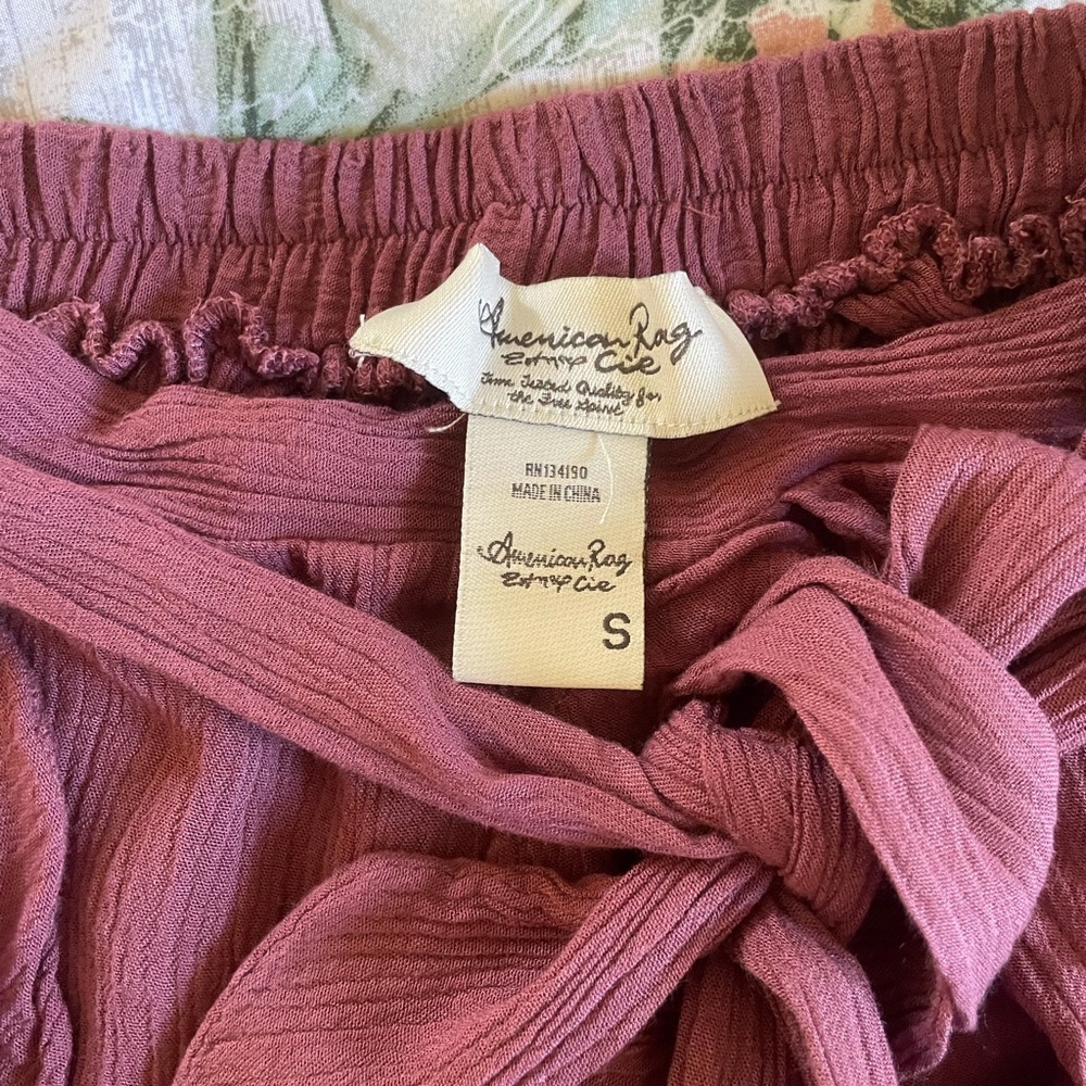 American Rag Comfy And Ruffle Style Pants - Picture 3 of 3